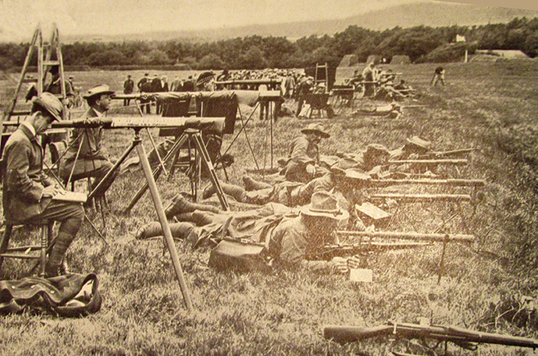 US rifle team 1908 Olympics.